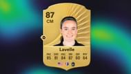Rose Lavelle has an impressive 87 overall rating in EA FC 26 (Image via EA Sports)